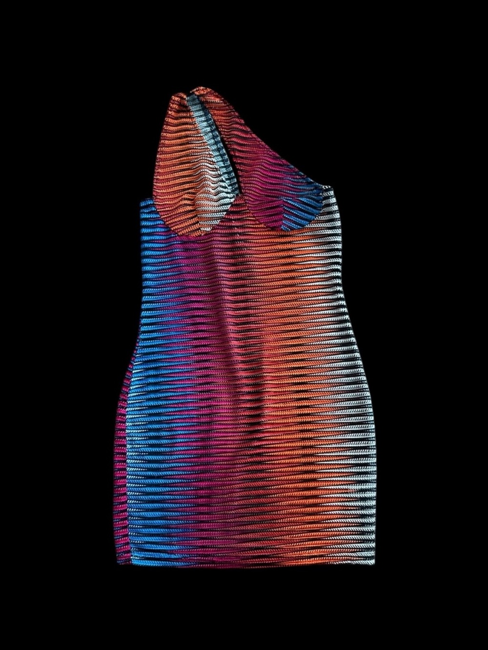 Mesh Tie Dye Dress